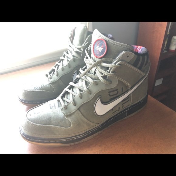 Nike Dunk Hi Premium QS All Star Galaxy Pack Rogue Green - Picture 3 of 3